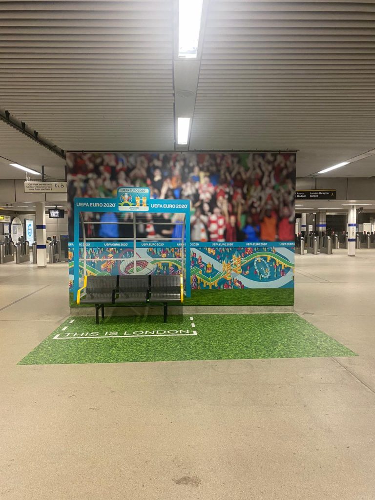 Links Signs and Drytac bring football home with London Underground installations
